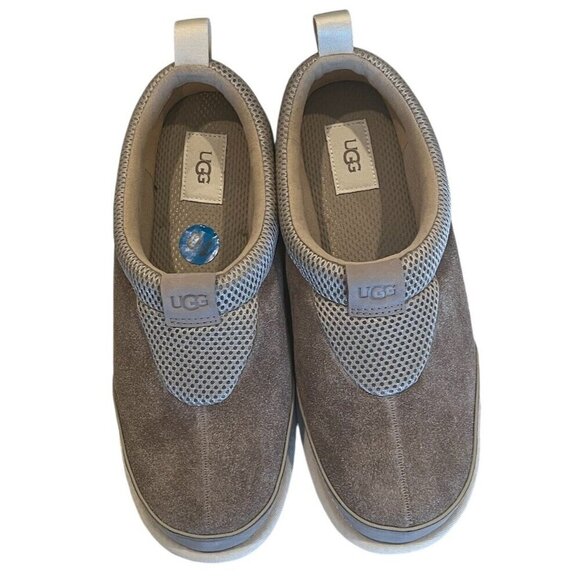 New UGG Tasman IOE Ceramic Taupe Leather Suede Shoes Sneakers - Picture 5 of 10